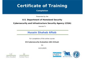 ICS Cybersecurity Evaluation 401 Virtual-1