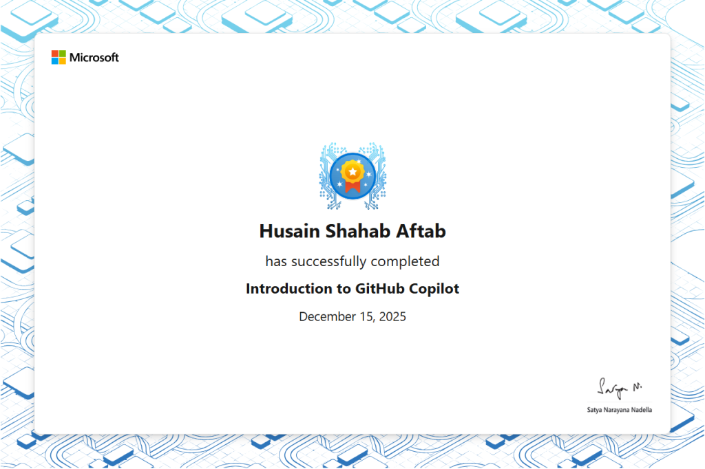 MS Int Github Copilot